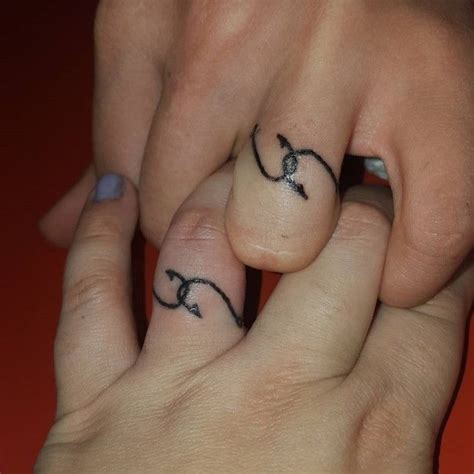 Engagement tattoos are the new diamond rings. 78 Wedding Ring Tattoos Done To Symbolize Your Love ...
