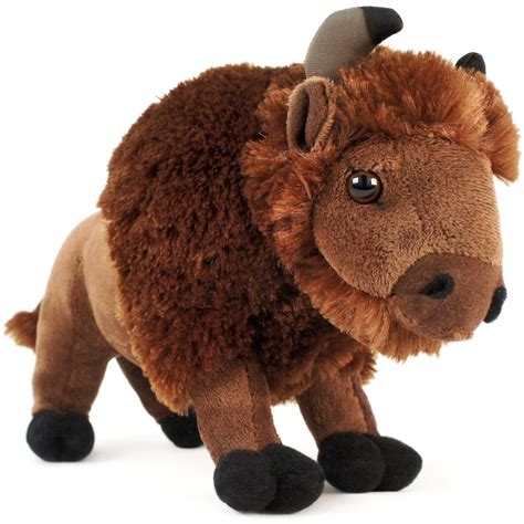 Billy The Bison 10 Inch Buffalo Stuffed Animal Plush By Tiger Tale