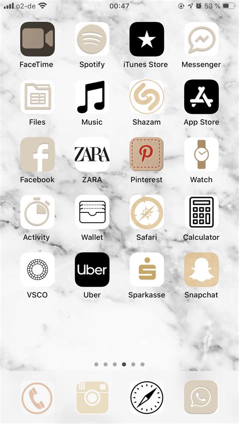It's the new way to look aesthetic! Change app icons into classy elegant icons (homescreen in ...