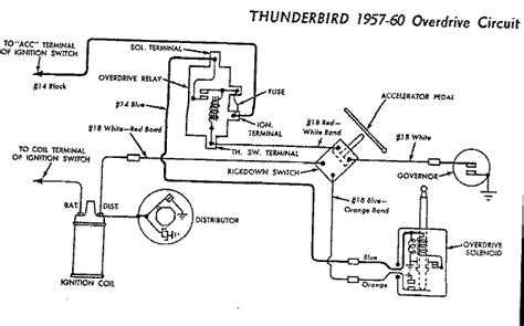 1965 Thunderbird Electrical Assembly Manual Wiring Diagrams 65 Ford T