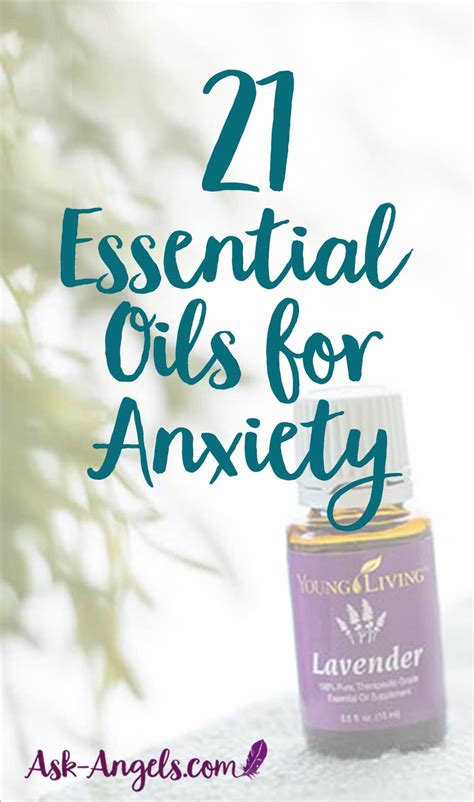21 essential oils for anxiety ask