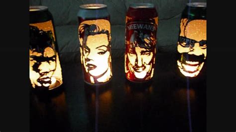 Amazing Beer Can Lanterns Youtube
