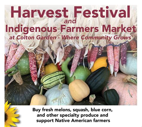 Harvest Festival And Indigenous Farmers Market Museum Of Northern Arizona