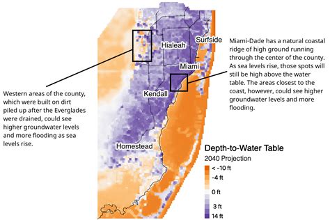 Threat From Below Sea Rise Is Pushing Up Groundwater — And Flood Risks