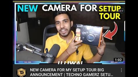 New Camera For My Setup Tour Big Announcement Techno Gamerz Setup Tour