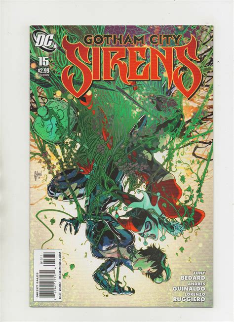 Gotham City Sirens 15 Catwoman Harley Quinn Poison Ivy Cover Grade
