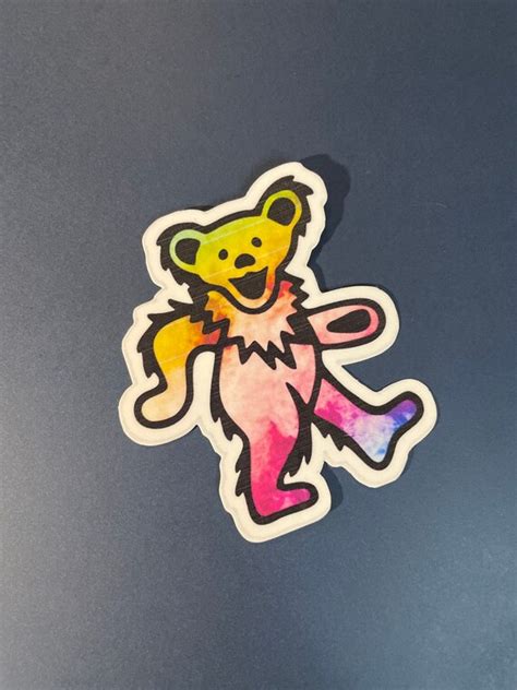 Dancing Bears Sticker Decal Etsy