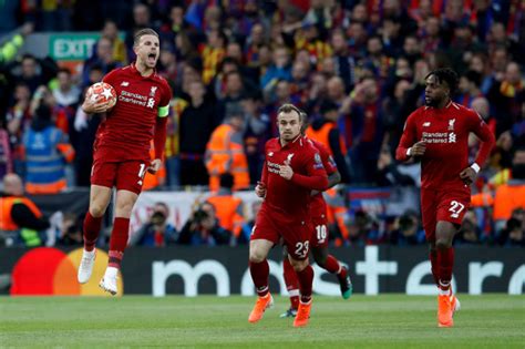 Live Liverpool V Barcelona Champions League Semi Finals · The42