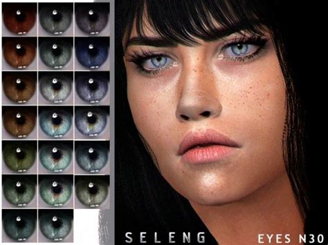 The Sims Resource Eyes N30 By Seleng • Sims 4 Downloads Makeup Cc