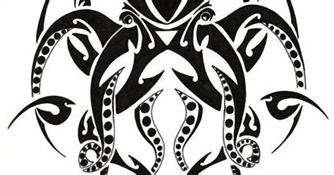 Tribal Octopus Tattoo Design Tattoo Ideas Pinterest Octopus
