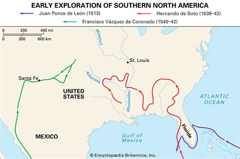Early Explorers Map