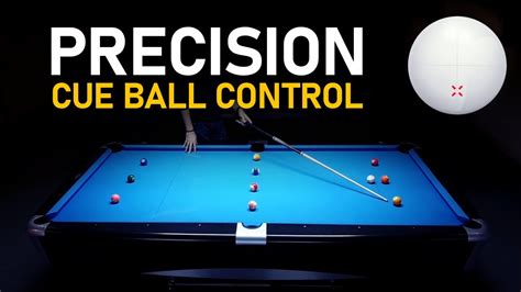 Pool Drill Precision Cue Ball Control Youtube