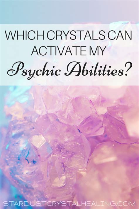 Activate Your Psychic Abilities With Crystals A Short List Of Helpful