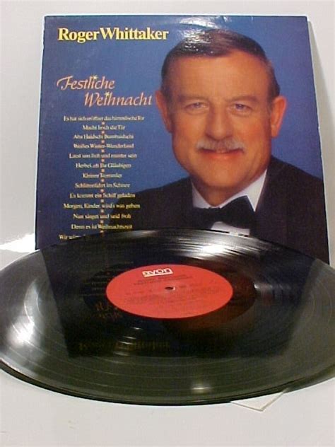 Schallplatte Roger Whittaker Festliche Weihnacht Vinyl Lp Avon