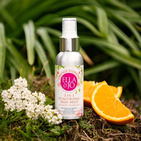 Ella And Jo ‘orange Blossom 3 In 1 Hyaluronic Skin Mist