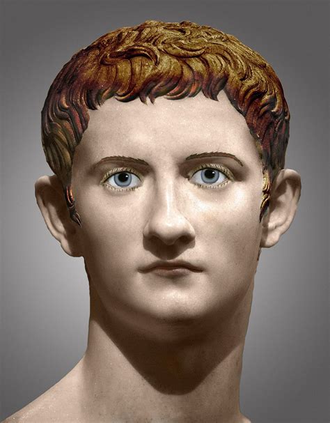 Facial Reconstruction From Bust Of Caligula Roman History Ancient