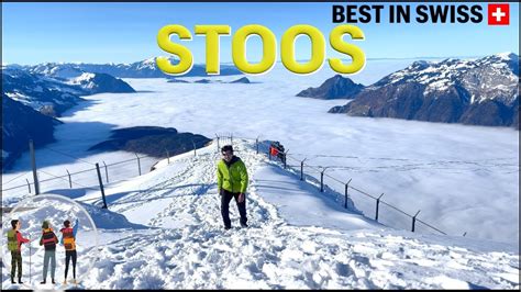 4k 🇨🇭 Top 3 Winter Activities In Stoos Switzerland Stoosbahn