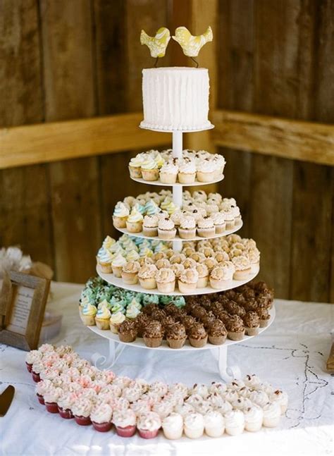 Mini Cupcake Wedding Cake