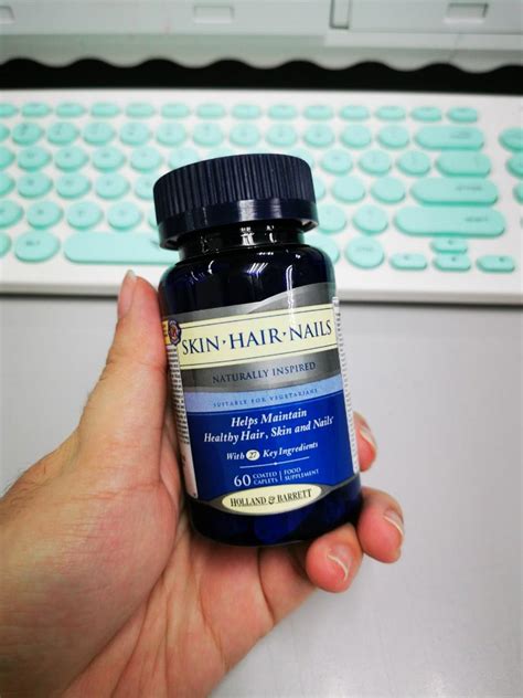 Holland And Barrett Skin Hair And Nails Formula 60 Caplets On Carousell