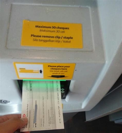 Cara tunaikan cek nuffnang ke dalam akaun bank menggunakan mesin cek deposit okay? Cara Tunaikan Cek Di Mesin Deposit - Edu Bestari
