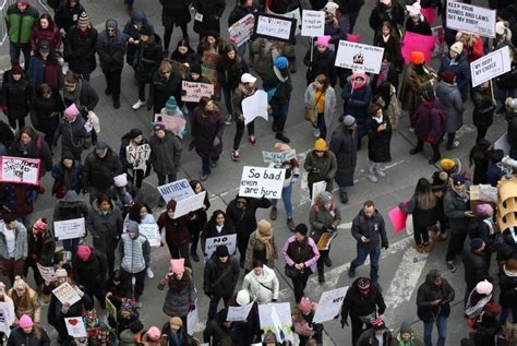 تظاهرات زنان در شهرهای مختلف آمریکا علیه ترامپتصاویر اخبار بین الملل