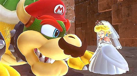 Princess Peach Super Mario Odyssey Bowser