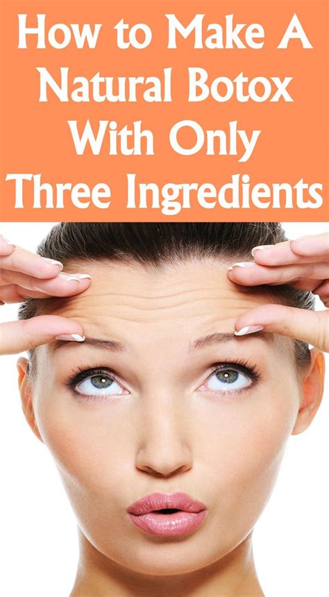 How To Make A Natural Botox With Only Three Ingredients Natural