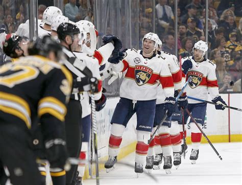 Boston Bruins Fall To Florida Panthers 4 1 Home Winning Streak