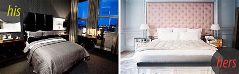 His And Hers Feminine And Masculine Bedrooms That Make A Stylish Statement