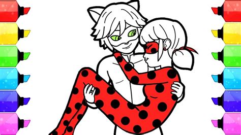 How to draw and color ladybug, marinette, and kwami coloring book for kids. 12 Premium Coloriage Miraculous Rena Rouge Gallery - COLORIAGE