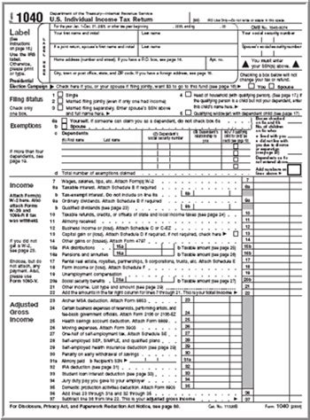 5 when getting ready to fill out your tax forms. 1040_taxes_form | Mobile Medical Care