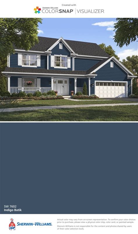 Image Result For Sherwin Williams Colorsnap Blue Exterior With Images