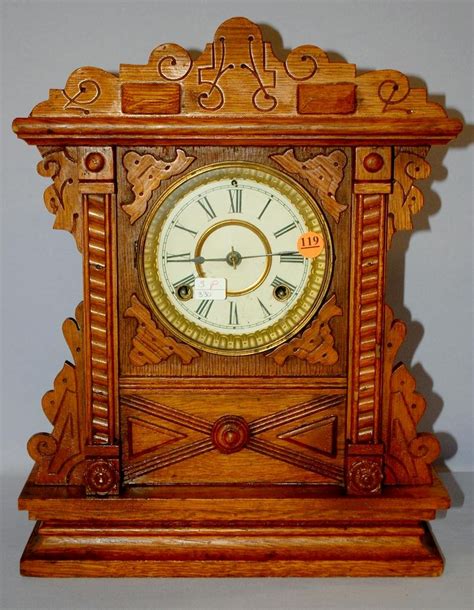 Ansonia Oak Cabinet Clock Price Guide