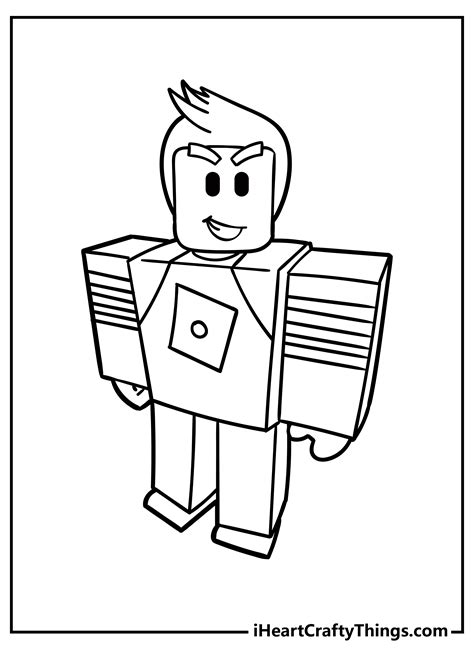 Printable Roblox Coloring Pages Updated 2022 2022