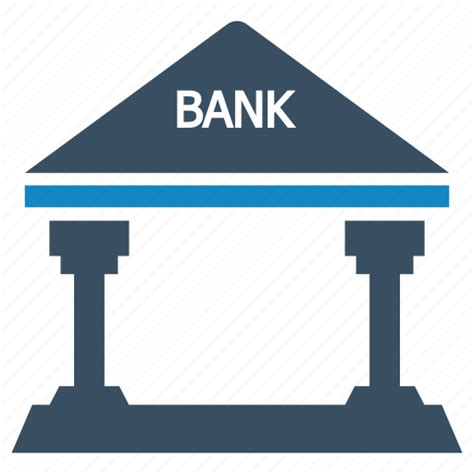 Bank Banking Building Deposit Finance Money Payment Icon