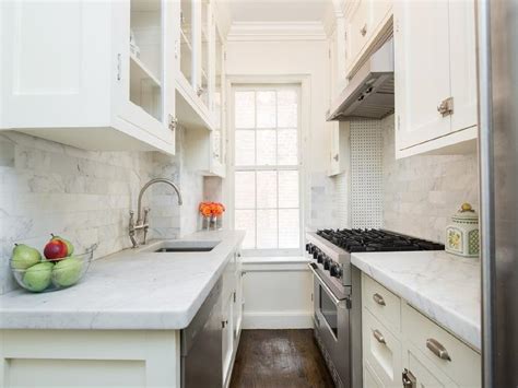 23 Inspiring Galley Kitchen White Cabinets Home Decoration And