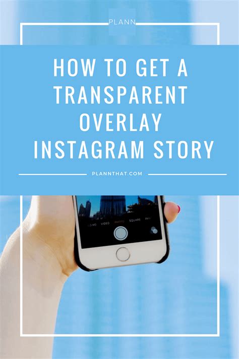 How To Get A Transparent Overlay In Instagram Stories Laptrinhx