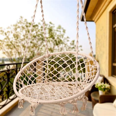 Check out our hammock chair selection for the very best in unique or custom, handmade pieces from our hammocks & swings shops. Macrame Swing Hanging Rope Cotton Fabric Hammock Chair ...