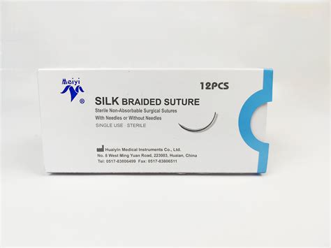 Black Braided Silk Suture High Quality Surgical Sutures Your