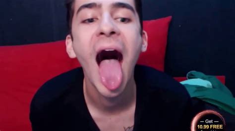 Hot Guy Showing Off His Tongue Youtube
