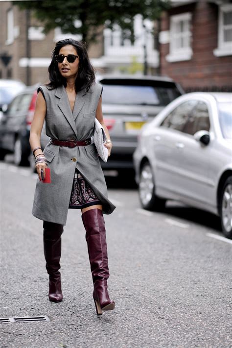 Fall Shoe Trends How To Wear Thigh High Boots And Not Look Trashy