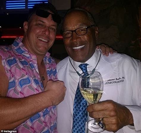 O J Simpson Dresses As A Gynecologist Named Dr Seymour Bush For Halloween Daily Mail Online