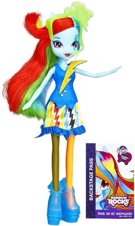 My Little Pony Equestria Girls Rainbow Rocks Basic Rainbow Dash 9 Doll