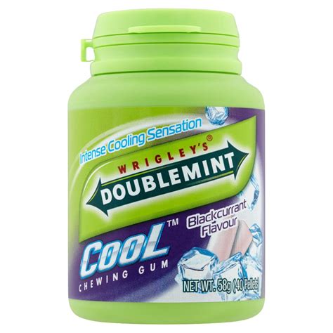 wrigley s doublemint cool gum blackcurrant 1 bottle shopee malaysia