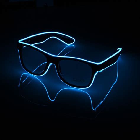 Fluorescent Led Glowing Glasses Cruisehabit