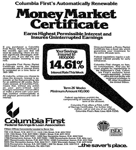 Columbia Federal: Extras | Columbia First Archives