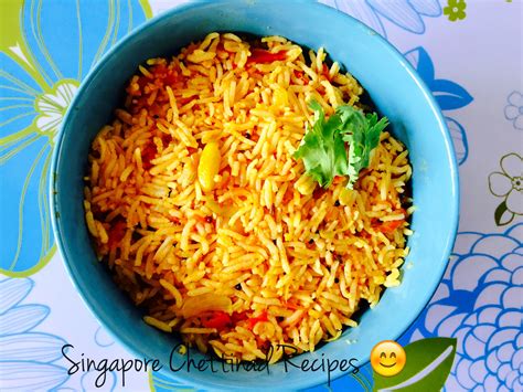 Singapore Chettinad Recipes Chettinad Style Tomato Rice