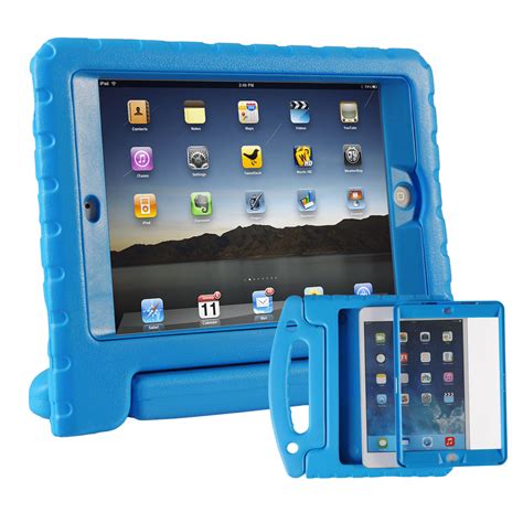 Hde Ipad Mini 1 2 3 Bumper Case For Kids Shockproof Hard Cover Handle