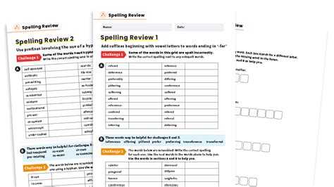 Year 6 Spelling Words 13 Of The Best Worksheets And Resources For Ks2