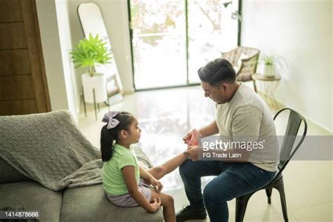 Father Tying Shoe Photos And Premium High Res Pictures Getty Images